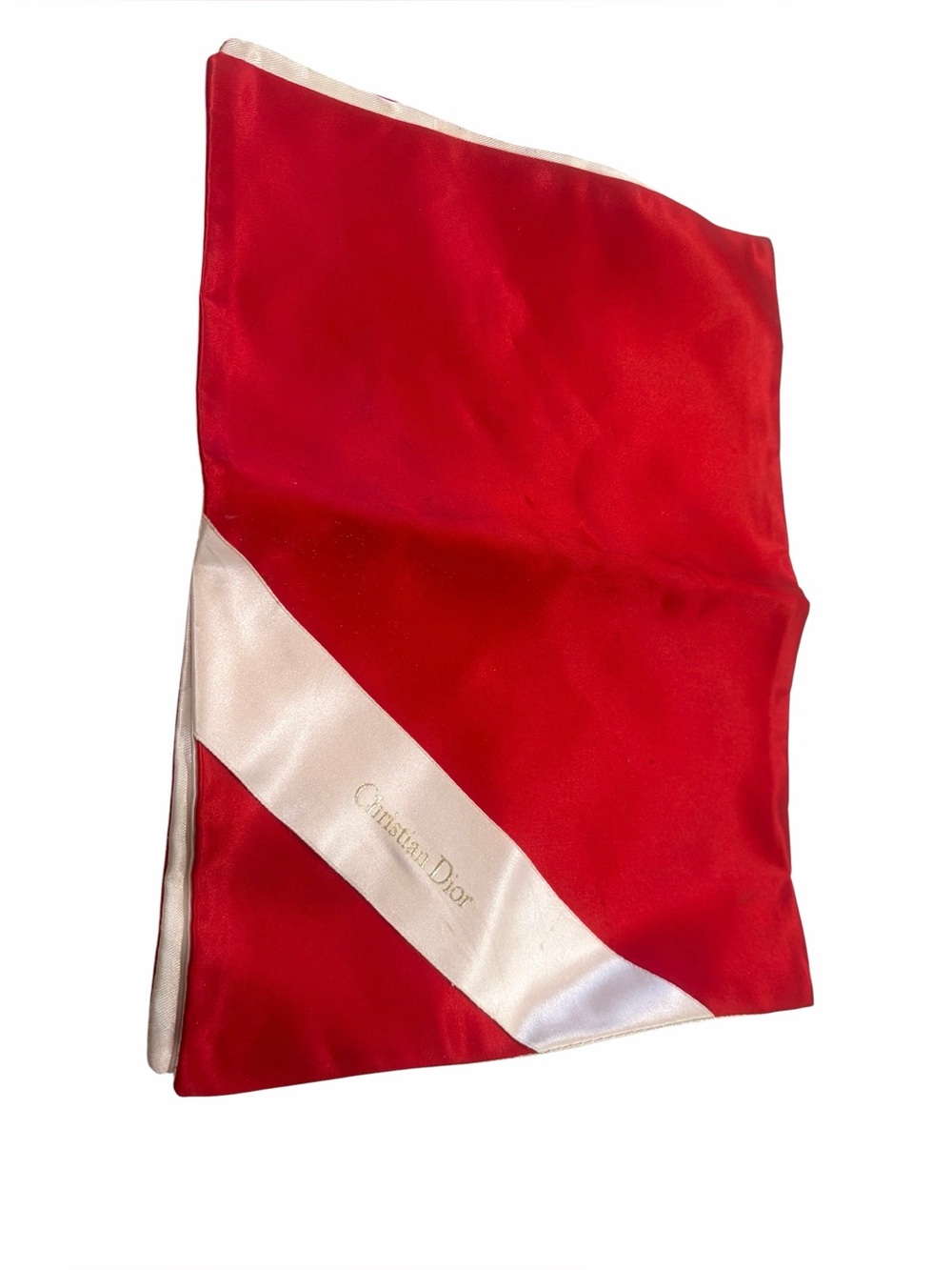 Christian Dior Silk Toiletry Travel Storage Bag